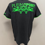 Polo Plein Sport "Swim" - Nero e Verde Neon