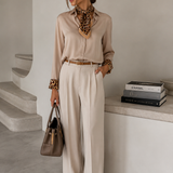 Roberto Cavalli shirt with scarf