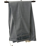 Briglia 1949 Trousers - Tiberios Model - Light Grey Fresh Wool XXL