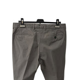 Pantaloni Berwich in Cotone Grigio | Taglia 50 | Sartoria Italiana