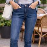 Gaëlle Paris Skinny Denim Trousers