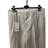 Lardini Sartorial Trousers - Wool, Silk and Linen Blend - Light Beige
