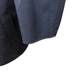 Trench Double Face Kired - Blu Navy & Verde Oliva - Taglia 52