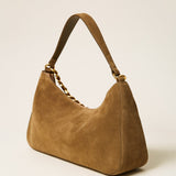 Borsa Hobo Liliane in Pelle Scamosciata