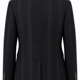 Blazer Uomo Burberry London Monroe in Cotone e Lana Vergine – Grigio Antracite