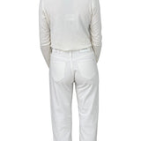 Calvin Klein Women's Jeans – White Straight Fit