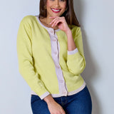 Soft lemon cardigan
