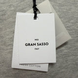 Gilet Gran Sasso in Fresh Cotton – Grigio Melange – Taglia 56