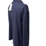 Giacca / Overshirt Lardini in Misto Lana e Kashmir blu, immagine 5