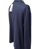 Giacca / Overshirt Lardini in Misto Lana e Kashmir blu, immagine 5
