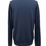 Pullover Napapijri in puro cotone blu taglia XL
