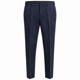 Pantalone Sartoriale Uomo Lardini in Lana Blu Navy – Made in Italy