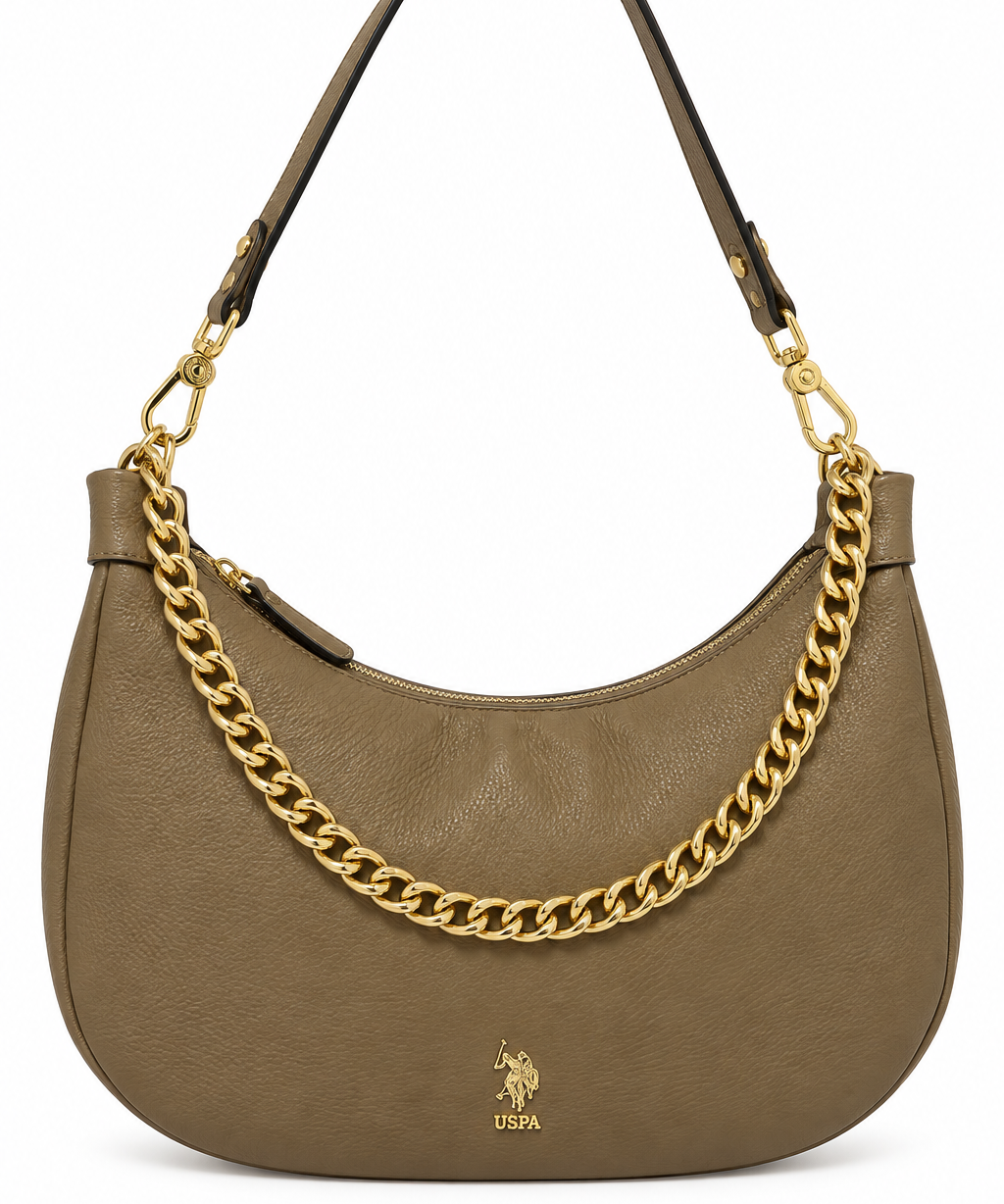 Borsa Tortora a tracolla Arlington U.S. Polo Assn, immagine 2