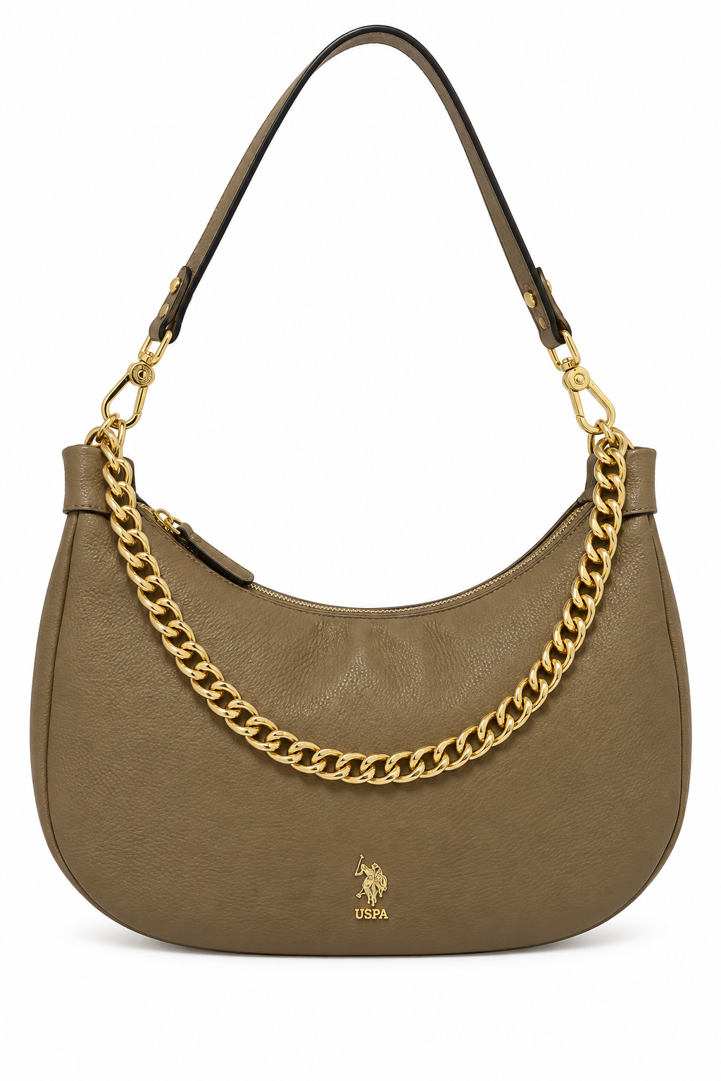 Borsa Tortora a tracolla Arlington U.S. Polo Assn, immagine 2