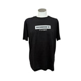 T-shirt John Richmond nera in cotone taglia XL