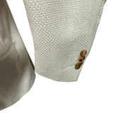 Lardini Sartoriale Jacket - Cream - Cashmere and Silk