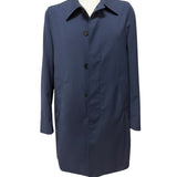 Paoloni Technical Trench Coat - Navy Blue