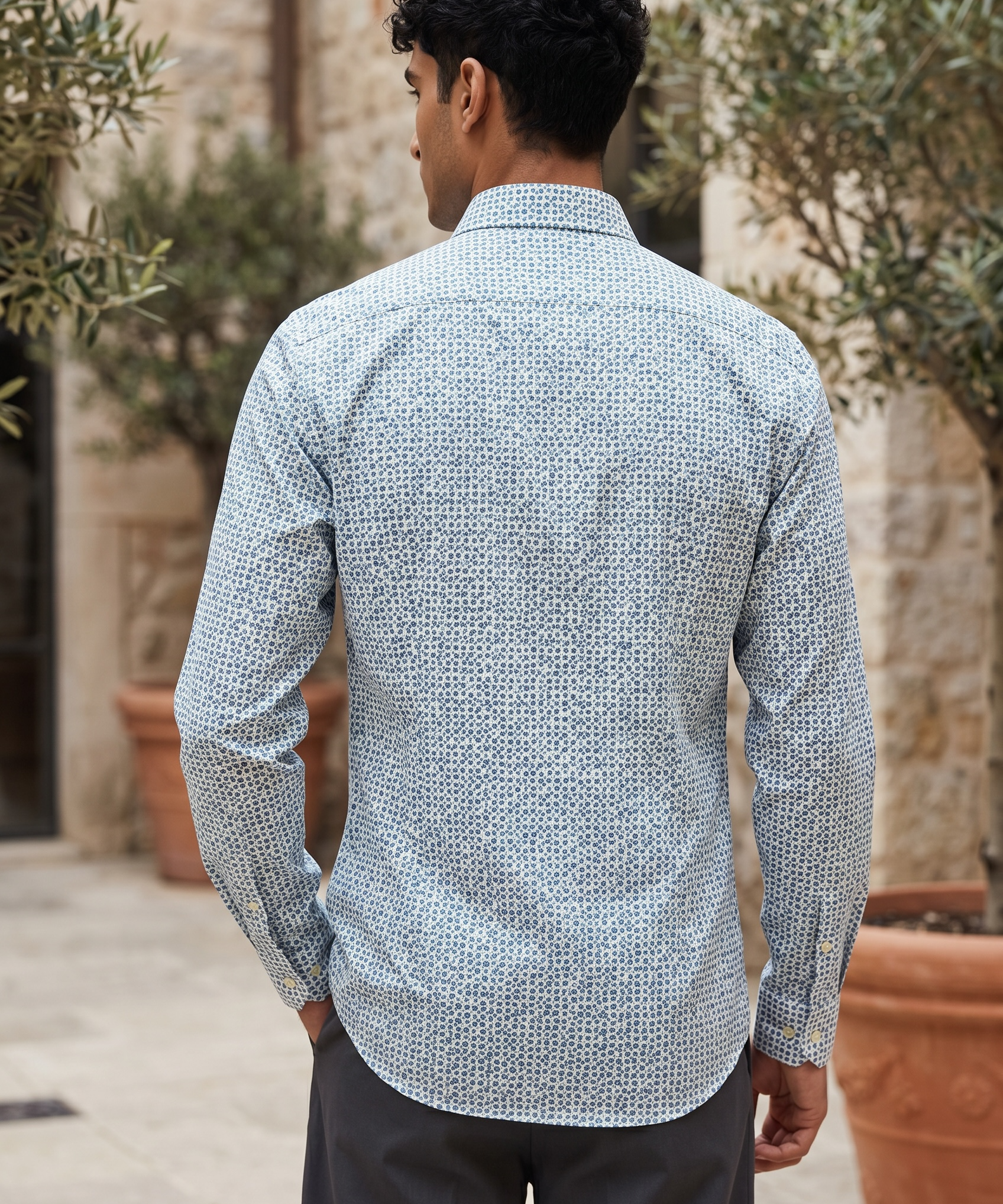 Hamaki-ho Cotton Shirt Size M