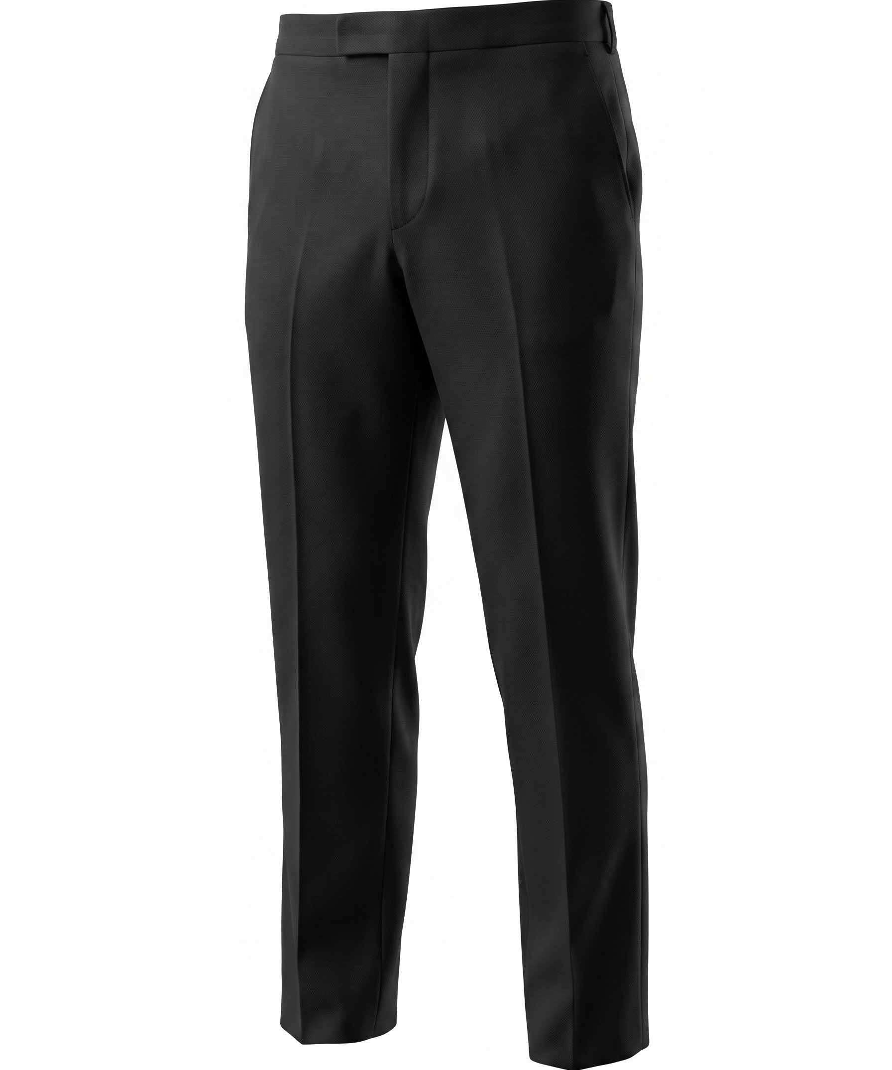 Pantaloni Lardini Eleganti in Pura Lana Vergine Neri - Taglia 52 XL