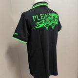 Polo Plein Sport "Swim" - Nero e Verde Neon