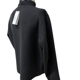 Giubbotto Uomo Lardini BERIT in Pura Lana Vergine con Zip – Nero, immagine 9