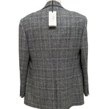 Lardini Virgin Wool and Cashmere Jacket – Prince of Wales Check