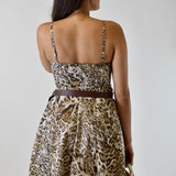 Vicolo Leopard Mini Dress