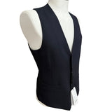 Lardini Sartorial Midnight Blue Waistcoat – Fresh Wool – Size 46