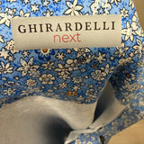 Ghirardelli Next Shirt – Blue Floral Pattern