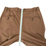 Pantaloni Paoloni Uomo con Coulisse - Marrone - Taglia L