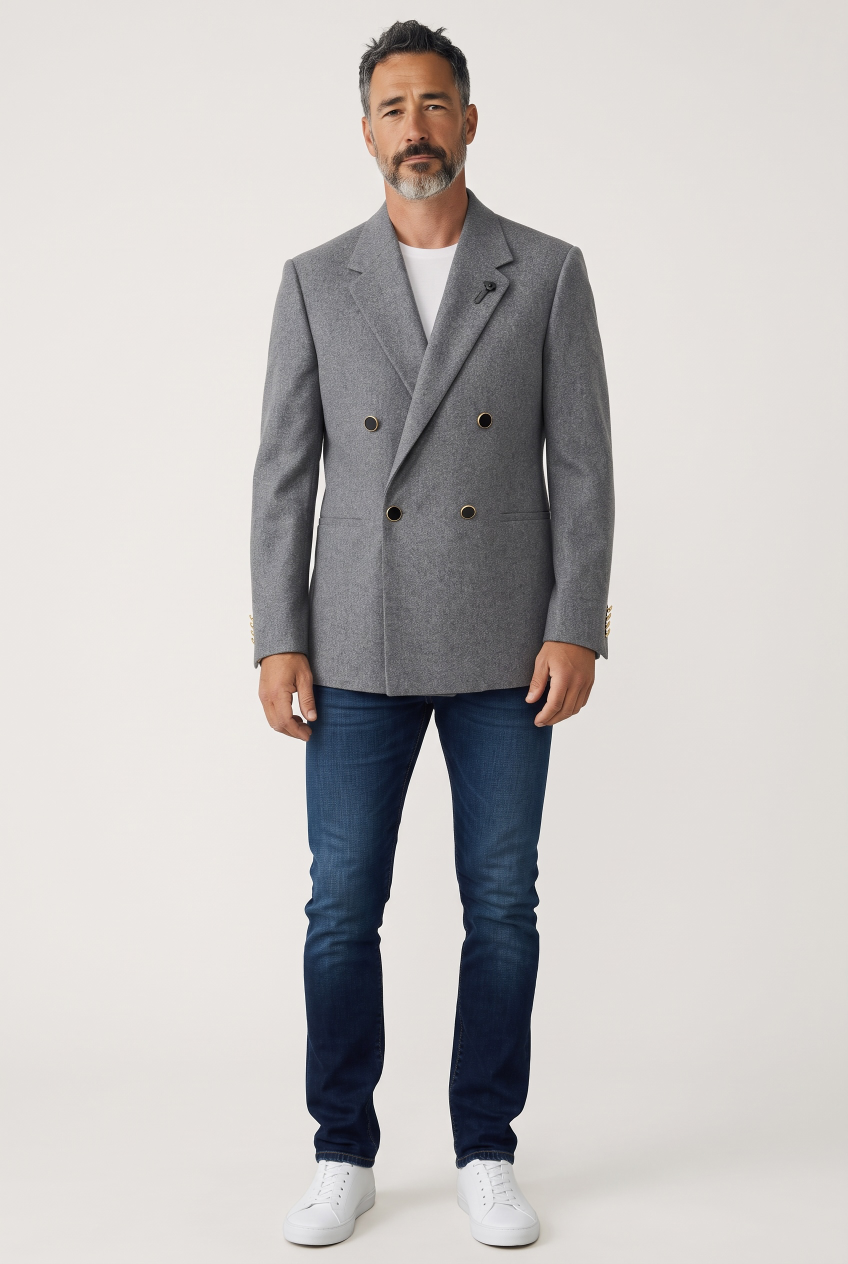 Giacca Lardini Cashmere e Lana taglia L (50) doppiopetto, immagine 10