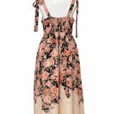 Flora midi dress