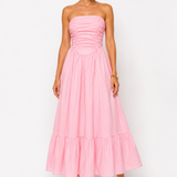 Bandeau Midi Dress
