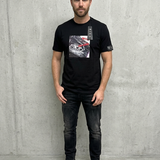 T-Shirt John Richmond "Rock 'N' Roll" - Nera - Taglia L (50)