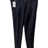 PT Torino – Pantalone Sartoriale The Mariner ReWorked in Misto Lana – Blu Notte