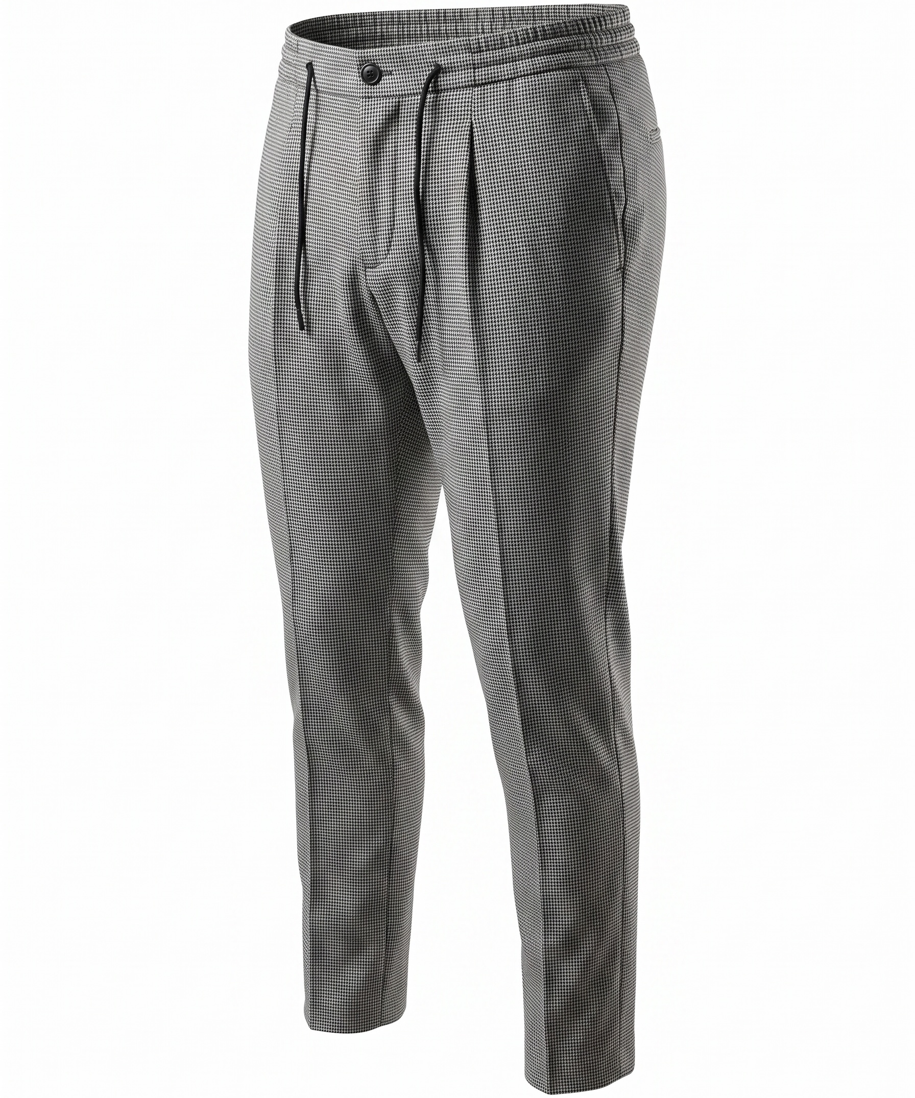 Pantaloni Uomo Bro-Ship "Orlando" in Fantasia Pied de Poul taglia XL (52)