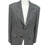 Lardini Virgin Wool and Cashmere Jacket – Prince of Wales Check