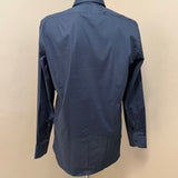 Camicia Paoloni Uomo Blu in Cotone Elasticizzato taglia L collo 41
