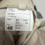 Berwich Beige Cotton Trousers