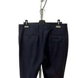 Abito Lardini Uomo Blu in Fresco Lana Principe di Galles - Taglia 50 (L)