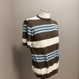 Manuel Ritz Striped Sweater – 100% Cotton