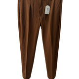 Pantaloni Circolo 1901 in Cotone Piqué - Marrone Brunette taglia L