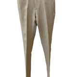 Abito Lardini Doppiopetto Beige in Lino e Seta - Taglia 50