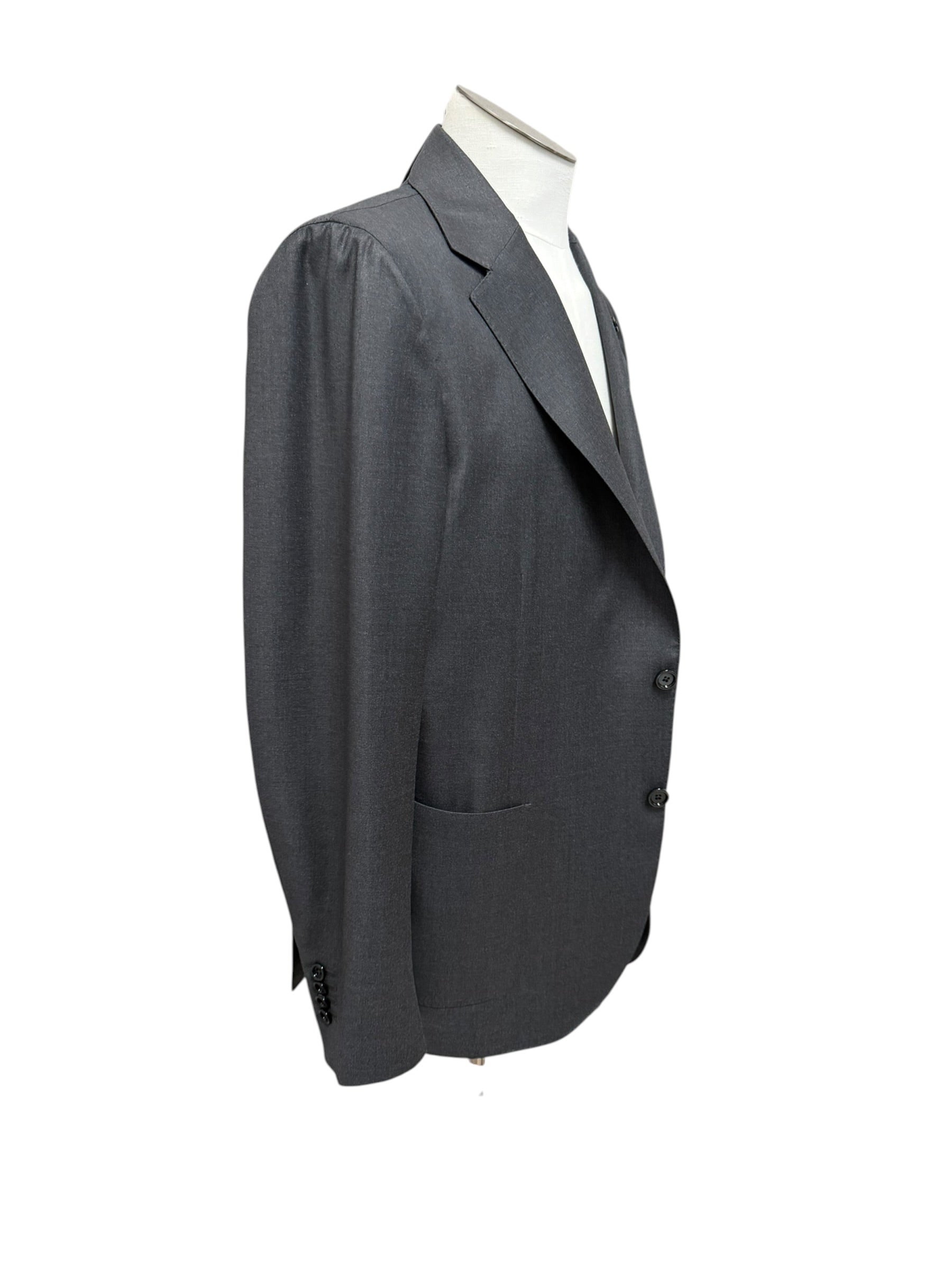 Lardini - Abito Elegante in Pure Virgin Wool - Grigio, immagine 7