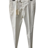 Pantaloni Briglia 1949 Uomo in Cotone Bianco - Taglia 50