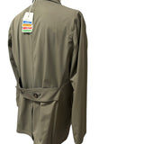 Trench Double Face Kired - Blu Navy & Verde Oliva - Taglia 52