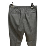 Pantaloni Lardini Misto Lana e Cashmere Taglia L (50) - Motivo Pied de Poule Grigio, immagine 9