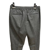 Pantaloni Lardini Misto Lana e Cashmere Taglia L (50) - Motivo Pied de Poule Grigio, immagine 9