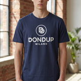 T-shirt Dondup Blu in Cotone - Taglia XL