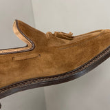 Mocassini Tricker's Elton in Camoscio Marrone con Nappine - Taglia 42 ½ (UK 8.5)